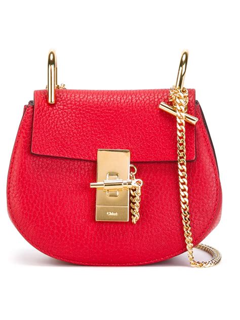 chloe drew bag red|chloe drew bag dupe.